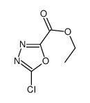 ethyl 5-chloro-1,3,4-oxadiazole-2-carboxylate Structure