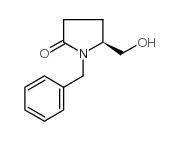 (S)-1-苄基-5-羟基甲基-2-吡咯烷酮结构式