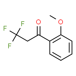 3,3,3-三氟-1-(2-甲氧基苯基)-1-丙酮结构式