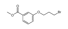 Methyl 3-(3-bromopropoxy)benzoate Structure