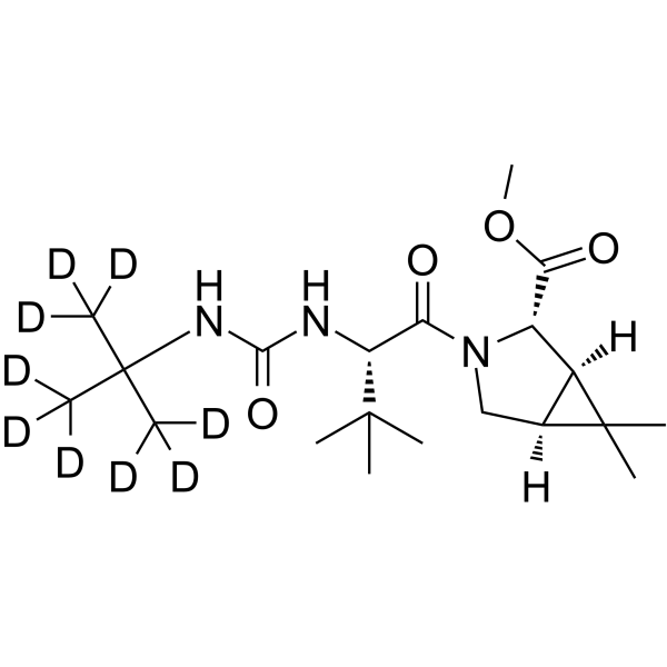 Boceprevir Metabolite M4-d9 Methyl Ester结构式