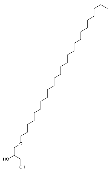3-pentacosoxypropane-1,2-diol Structure