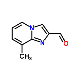 8-methylimidazo[1,2-a]pyridine-2-carbaldehyde Structure