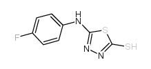 5-[(4-FLUOROPHENYL)AMINO]-1,3,4-THIADIAZOLE-2-THIOL Structure