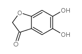 5,6-二羟基苯并呋喃-3-星空app结构式