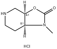 (3AR,7AS)-1-甲基六氢噁唑并[5,4-C]吡啶-2(1H)-星空app盐酸盐图片