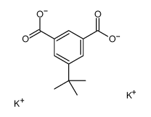 dipotassium 5-tert-butylisophthalate Structure