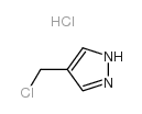 4-(CHLOROMETHYL)-1H-PYRAZOLE HYDROCHLORIDE structure