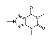 2,4,6-trimethyltriazolo[4,5-d]pyrimidine-5,7-dione Structure