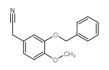 2-(3-(BENZYLOXY)-4-METHOXYPHENYL)ACETONITRILE Structure