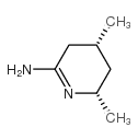 2-Pyridinamine,3,4,5,6-tetrahydro-4,6-dimethyl-,cis-(9CI) Structure