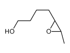 4-[(2S,3S)-3-methyloxiran-2-yl]butan-1-ol Structure