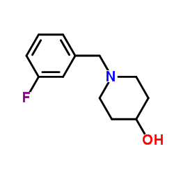 1-(3-fluorobenzyl)piperidin-4-ol picture