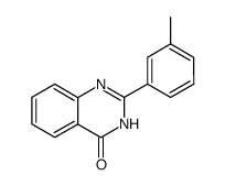 2-(3-methylphenyl)quinazolin-4-ol结构式