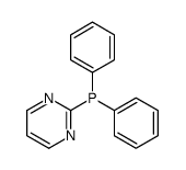 diphenyl(pyrimidin-2-yl)phosphane Structure