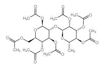 NEOHESPERIDOSE HEPTAACETATE Structure