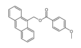 anthracen-9-ylmethyl 4-methoxybenzoate Structure