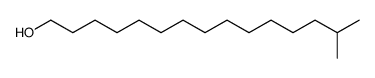 14-methylpentadecan-1-ol Structure