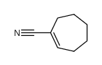 CYCLOHEPT-1-ENECARBONITRILE Structure