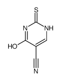 2-MERCAPTO-4-HYDROXY-5-CYANOPYRIMIDINE Structure