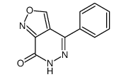 4-Phenylisoxazolo[3,4-d]pyridazin-7(6H)-one结构式