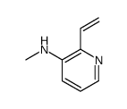 3-Pyridinamine,2-ethenyl-N-methyl-(9CI) Structure