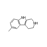 6-Methyl-2,3,4,9-tetrahydro-1H-pyrido[3,4-b]indole Structure