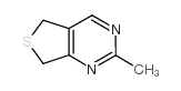 5,7-Dihydro-2-methylthieno[3,4-d]pyrimidine Structure