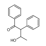 3-hydroxy-1,2-diphenylbutan-1-one Structure