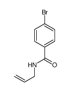 N-allyl-4-bromobenzamide结构式