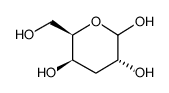 3-Deoxy-D-galactose结构式