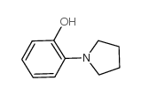 2-(1-pyrrolidino)phenol structure