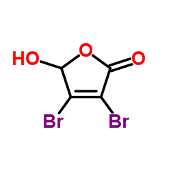 (2Z)-2,3-Dibromo-4-oxo-2-butenoic acid Structure