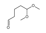 5,5-dimethoxyvaleraldehyde Structure