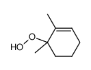 1,2-dimethyl-2-cyclohexen-1-yl hydroperoxide Structure