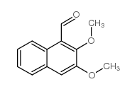 2 3-DIMETHOXY-1-NAPHTHALDEHYDE Structure