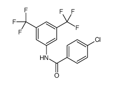 N-[3,5-bis(trifluoromethyl)phenyl]-4-chlorobenzamide结构式