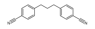 1,3-bis(4-cyanophenyl)propane结构式