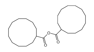 cyclododecanecarbonyl cyclododecanecarboxylate Structure