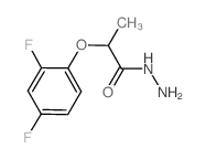 2-(2,4-DIFLUOROPHENOXY)PROPANOHYDRAZIDE structure