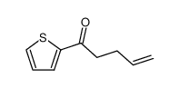 1-[2]thienyl-pent-4-en-1-one结构式