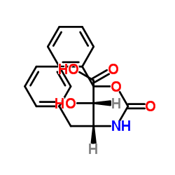 (2S,3R)-3-(((BENZYLOXY)CARBONYL)AMINO)-2-HYDROXY-4-PHENYLBUTANOIC ACID structure