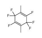 1,3,3,4,6,6-hexafluoro-2,5-dimethylcyclohexa-1,4-diene Structure