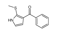 (2-methylsulfanyl-1H-pyrrol-3-yl)-phenylmethanone Structure