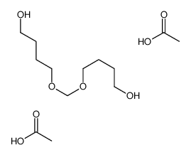 acetic acid,4-(4-hydroxybutoxymethoxy)butan-1-ol Structure