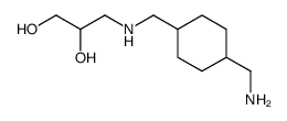 3-[[4-(aminomethyl)cyclohexyl]methylamino]propane-1,2-diol Structure