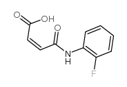 (2z)-4-[(2-fluorophenyl)amino]-4-oxobut-2-enoic acid结构式