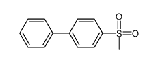 4-METHANESULFONYL-BIPHENYL Structure