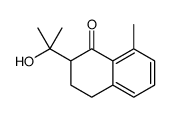 1(2H)-Naphthalenone,3,4-dihydro-2-(1-hydroxy-1-methylethyl)-8-methyl- Structure