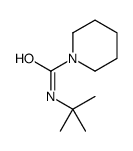 N-tert-butylpiperidine-1-carboxamide结构式